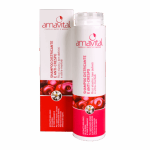 Shampoo capelli ricci e mossi districante e anti crespo - Amavital